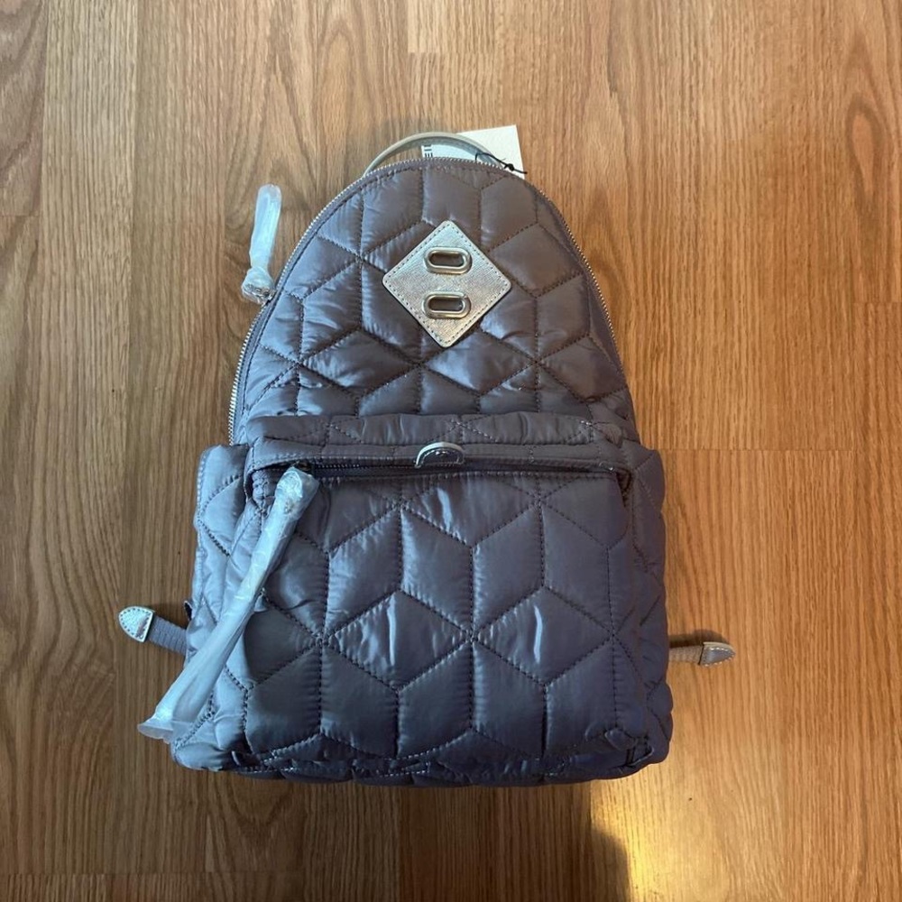 anne klein grey backpack